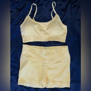 Sports bra and Shorts set